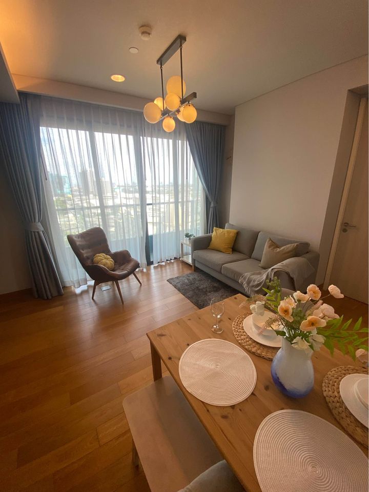 (CBM-627) Rented<< The Lumpini 24, 3 minute to BTS Phrom phong, 58sqm 2bed 2bath 11FL