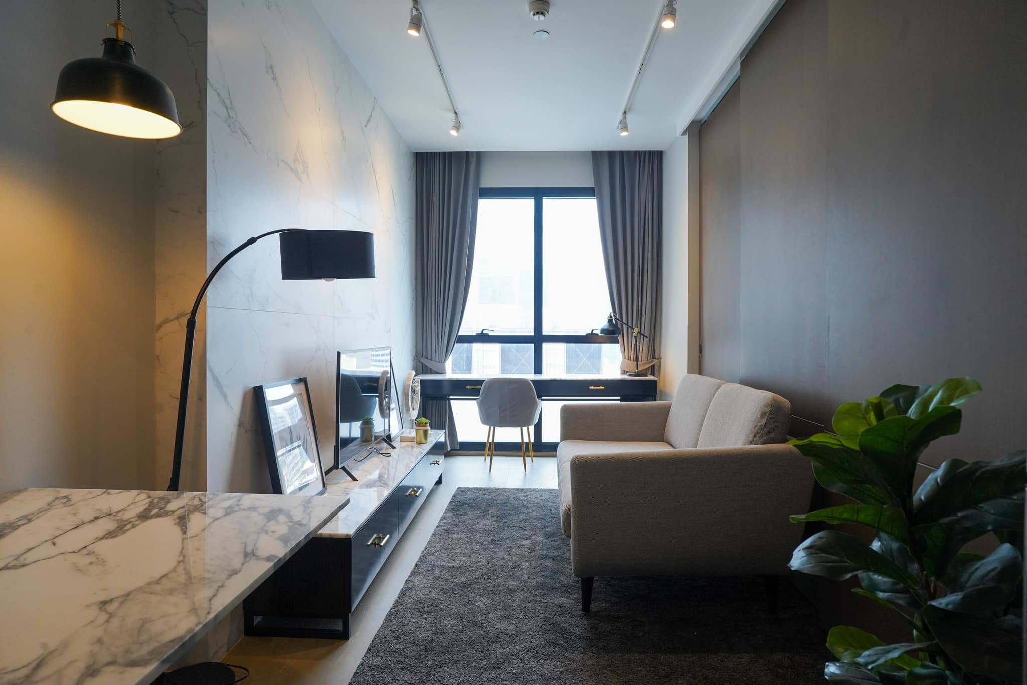 (CSM-660) Ashton Chula - Silom, 180m. to MRT Samyan, 30.5sqm 1bed 1bath 12FL