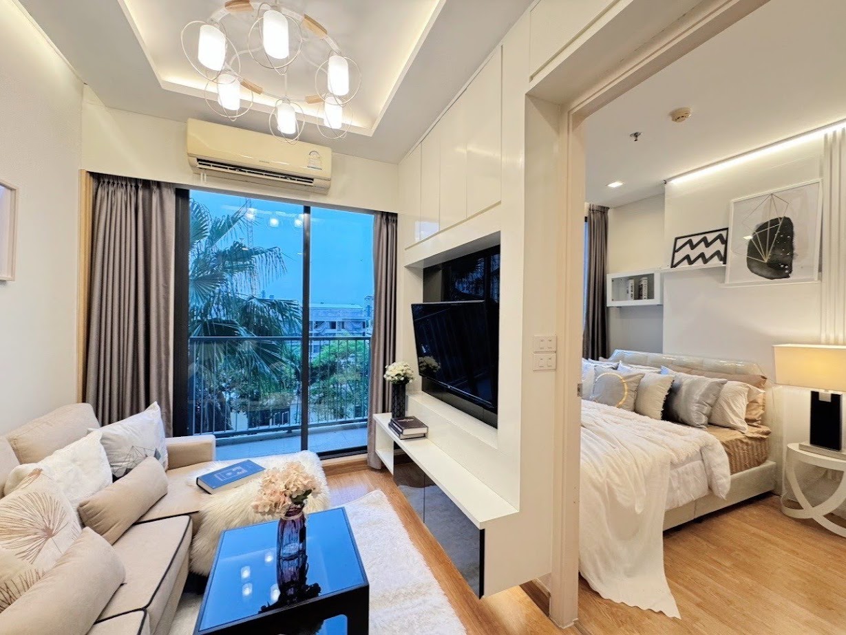 (CBM-804) Q house Sukhumvit 79, 170m. to BTS Onnut ,30sqm 1bed 1bath 7FL