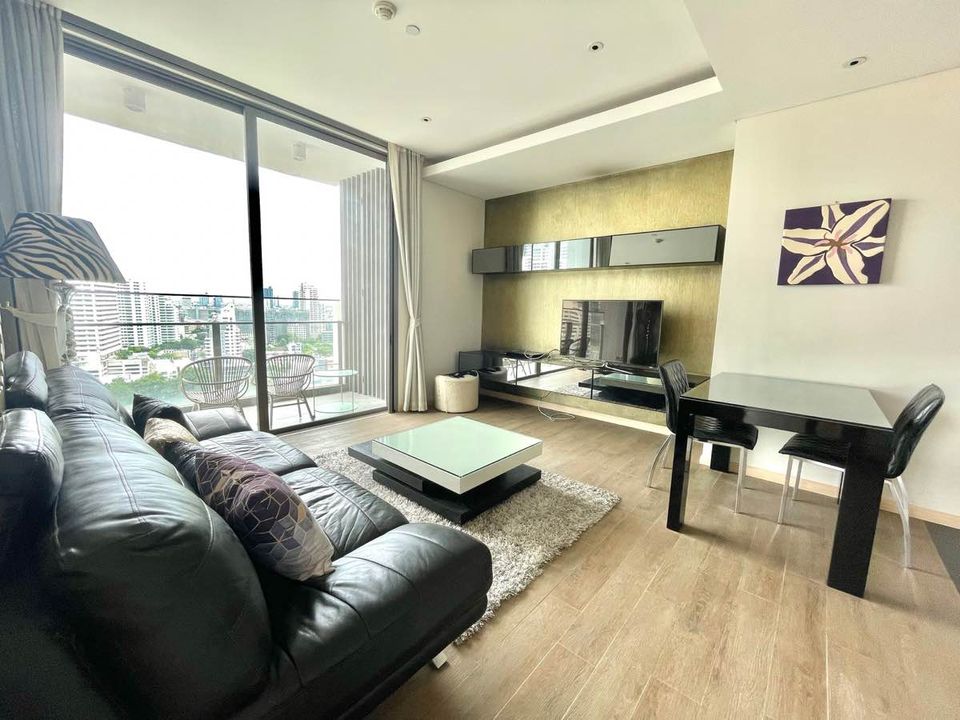 (CSM-893) Aequa Sukhumvit 49, 550m. to BTS Thong lo,60.42sqm 1ned 1bath 21FL