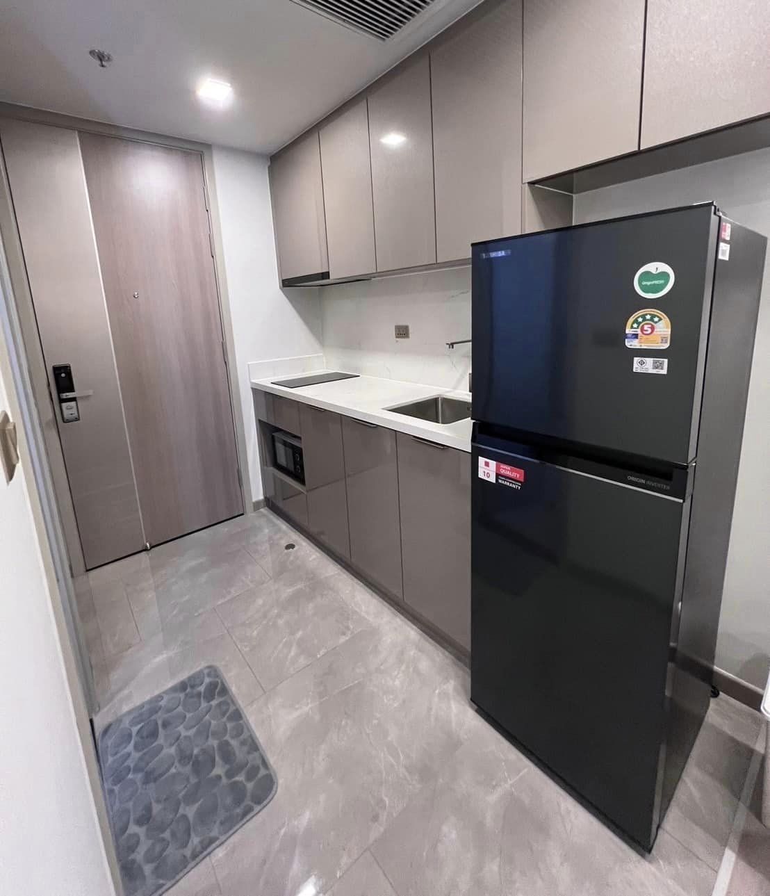 (CRF-23)  RENTED<< One9Five , MRT Rama9 200m. 1bed 1bath 22 sqm,22FL