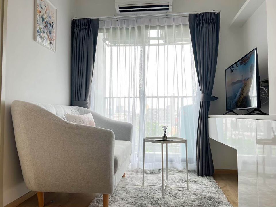 (CRA-293)Feel Condo Lat Phrao 122, Lat Phrao 101 MRT 1bed 1bath 24.37sqm 6FL Building B