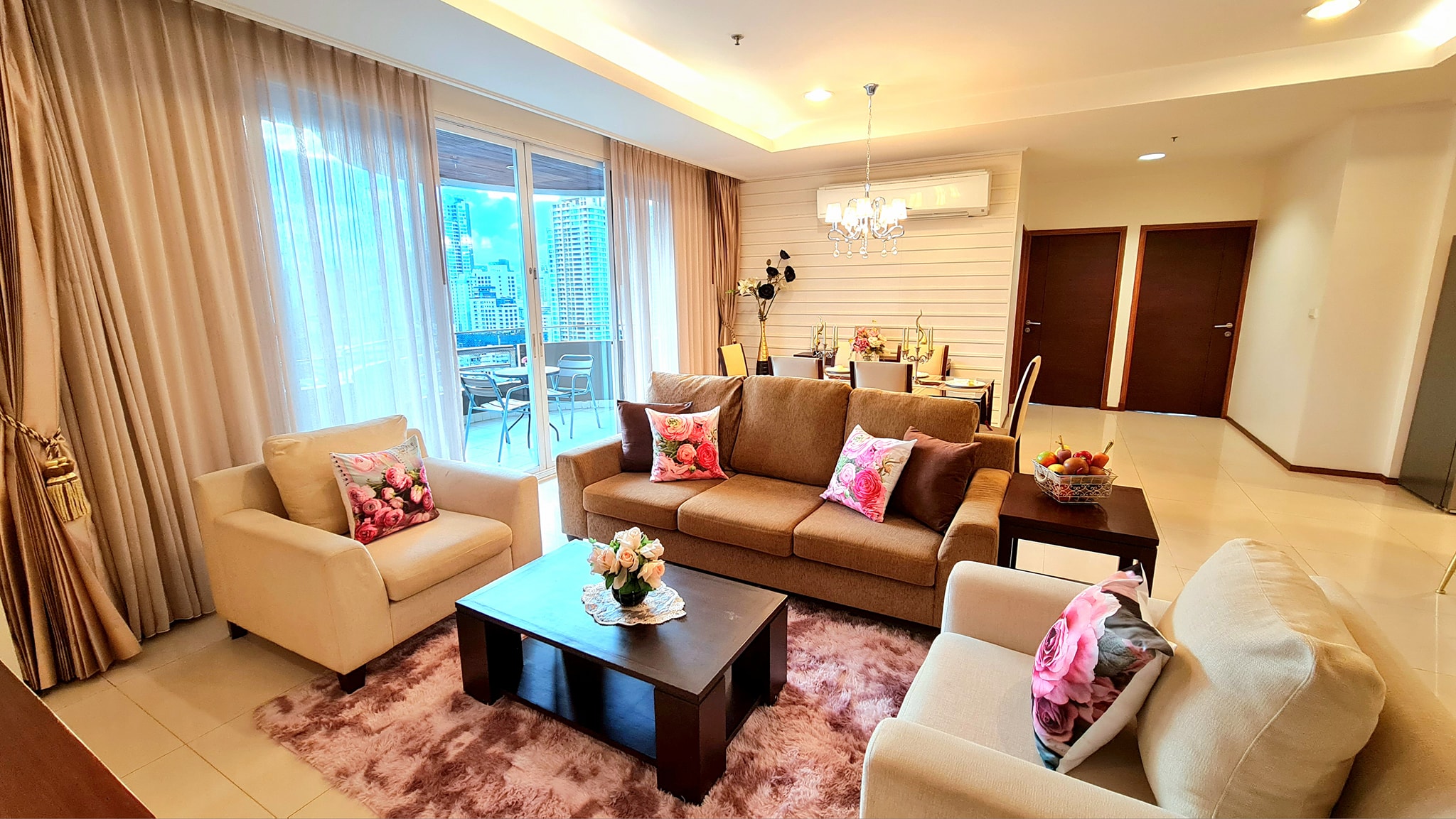 (CRH-845) Piyathip Place Sukhumvit 39 ,3 bed 3bath 289 sqm.18 FL