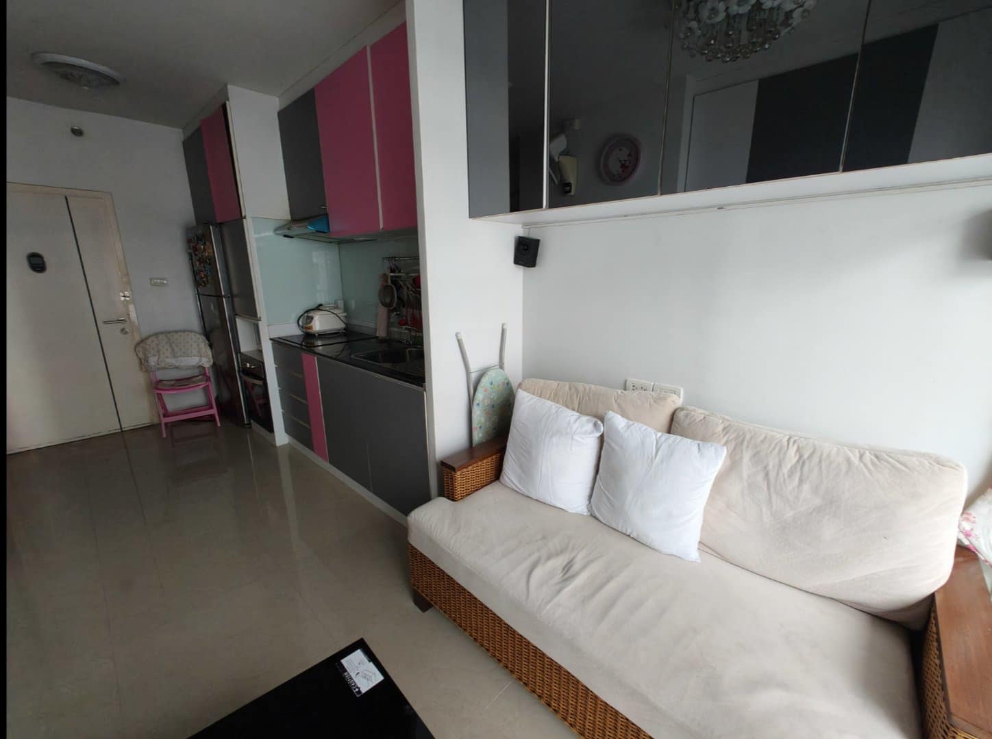 (CRA-321)RENTED A Space Asoke-Ratchada, Rama 9 MRT 1bed 1bath 36sqm 12FL Building F